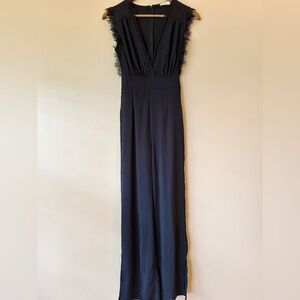 Altar'd State Black Lace Jumpsuit